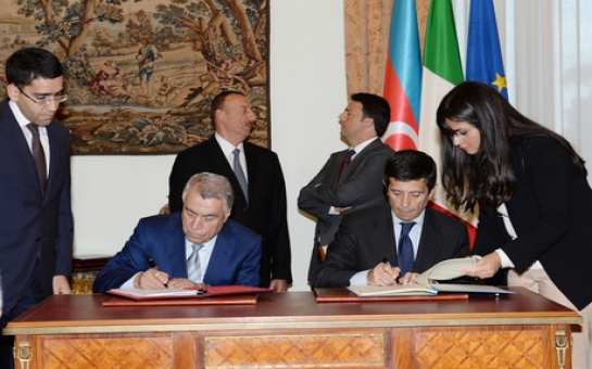 Azerbaijan, Italy sign cooperation agreements