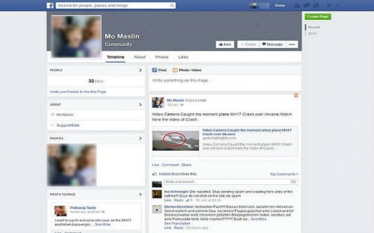 Fake Facebook pages are being created by scammers for young victims