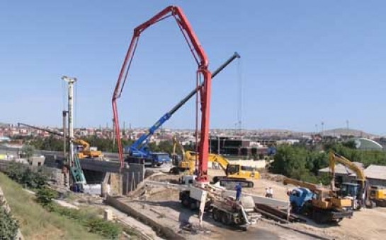 Bakıda yeni yol çəkilir - FOTO