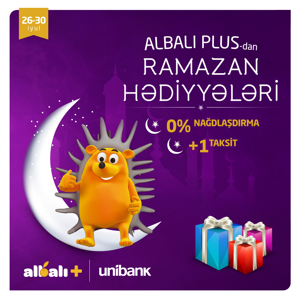 Ramazan bayramında UNİBANK-a gəlmək üçün 3 səbəb