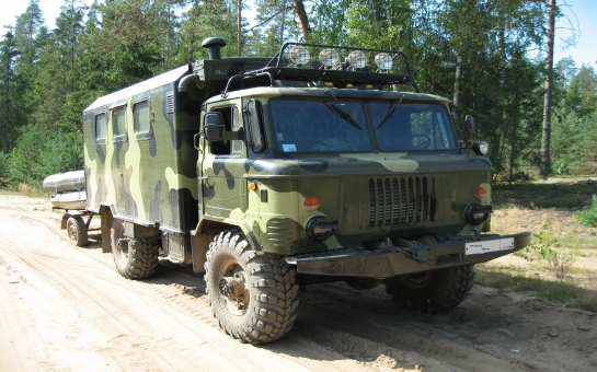 В Масаллы попала в аварию машина с военнослужащими на борту