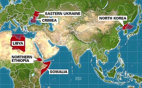 Many flights soar over conflict zones