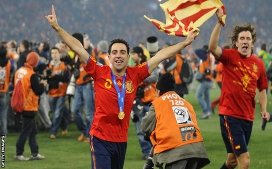 Xavi Hernandez: Barcelona legend quits Spain duty