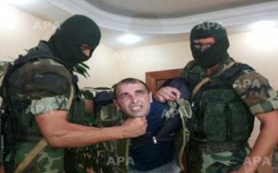 Задержанный армянский диверсант доставлен в Шамскирское воинское соединение