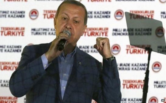 President Recep Tayyip Erdogan hails new era for Turkey