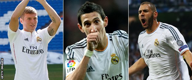 Ronaldo, Rodriguez, Bale: Can Real Madrid keep them all happy? - PHOTO