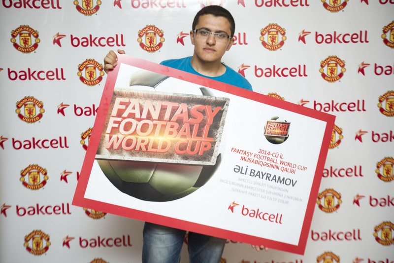 Bakcell sends the winner of the “Fantasy Football World Cup” game to Manchester - PHOTO