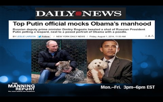 Vladimir Putin will out Barack Obama as gay 'within 100 days' - VIDEO