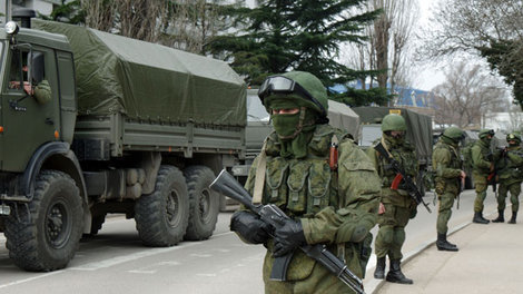 Russian military vehicles enter Ukraine - PHOTO