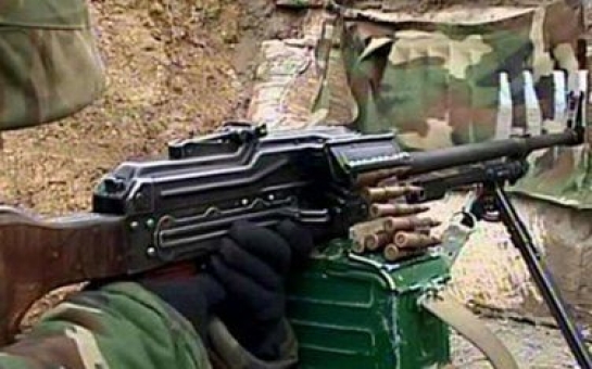 Armenians fire on positions of Azerbaijani Army