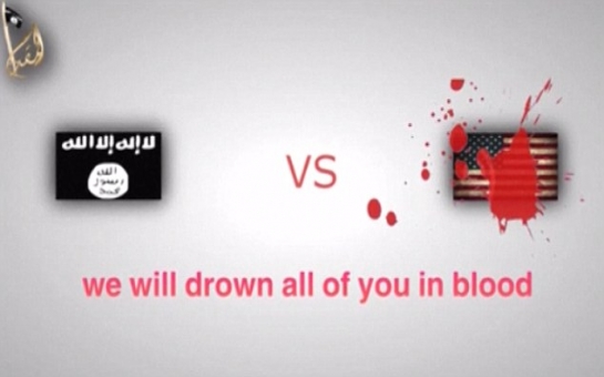 We will drown all of you in blood': ISIS in chilling video threat to America - VIDEO