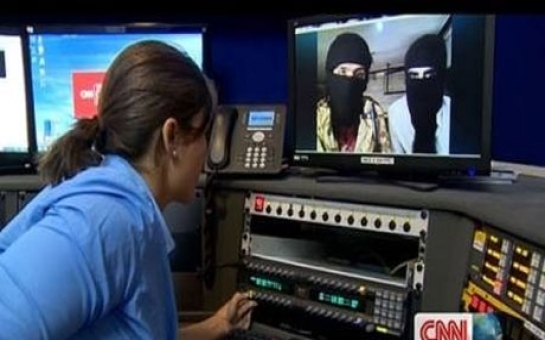 İŞİD üzvləri CNN-in canlı efirində - ŞOK