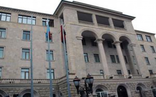 Defense Ministry responds to the statement of Armenian Defense Minister