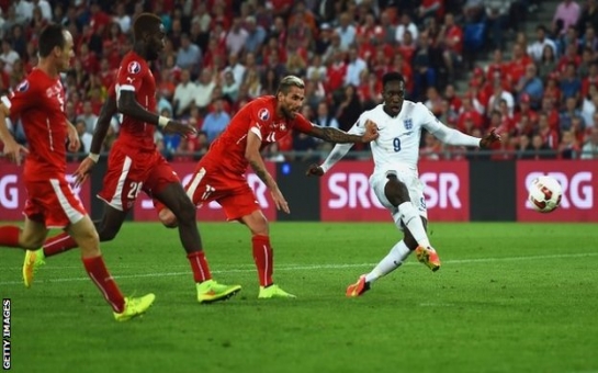 Switzerland 0 - 2 England