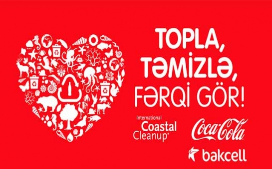 Coca-Cola and Bakcell will hold international environmental campaign in Baku to clean up Caspian coast