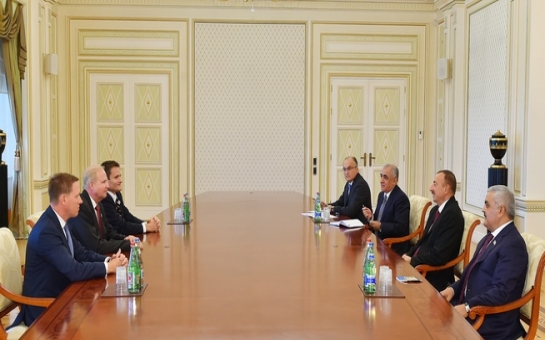 President Aliyev receives BP CEO Dudley