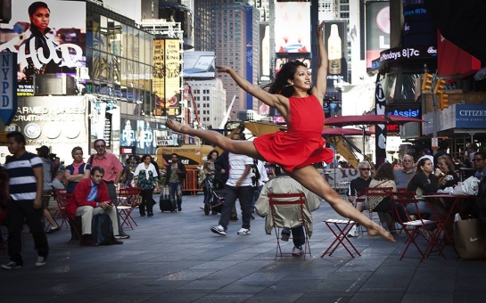 Picture of the day: Jumping for joy - celebrating dance