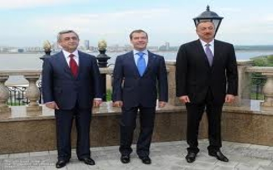 Azeri, Armenian leaders to meet in Paris in Oct