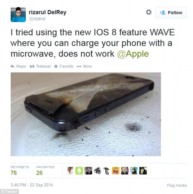 Putting your iPhone in the microwave will COOK it, not charge it - PHOTO+VIDEO
