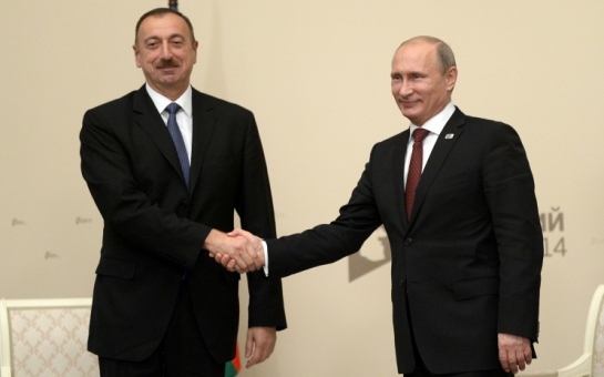 Putin, Aliyev praise Russian-Azerbaijani ties