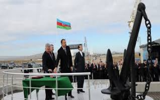 Azerbaijan opens ferry terminal at new Baku Sea Trade Port