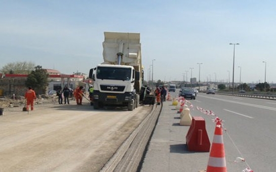 Bakının şimal girişi bağlanır