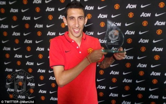 Angel di Maria is voted MU Player of the Month