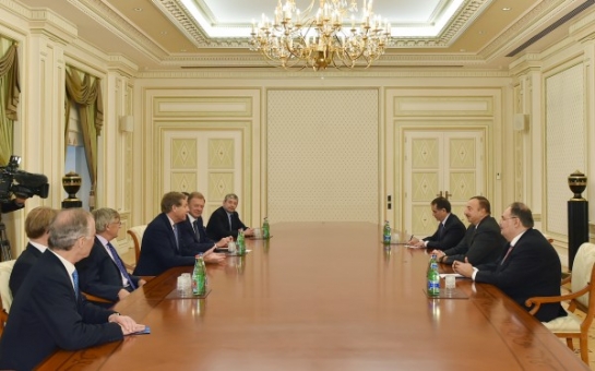 Aliyev meets UK premier's trade envoy in Baku