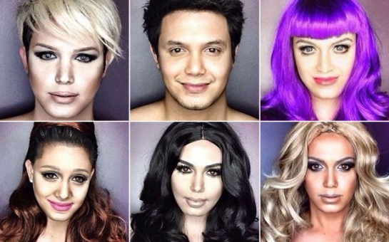 Man who can transform himself into any celebrity - PHOTO