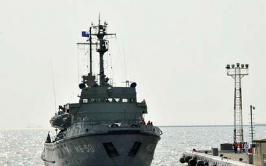 Российкие военные корабли зайдут в порт Баку
