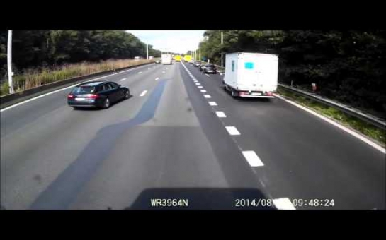 Driver survives the most deadly of crashes - VIDEO