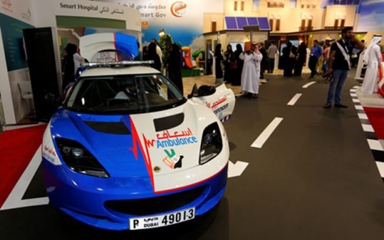Автомобили скорой помощи в Дубае- ФОТО