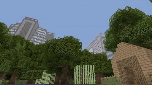 Minecraft player spends two years building virtual city - PHOTO
