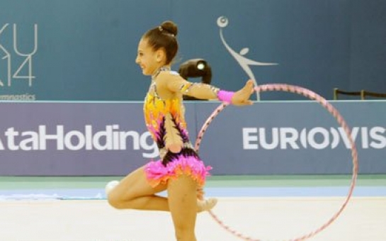 Азербайджанская гимнастка завоевала "бронзу" на клубном чемпионате мира