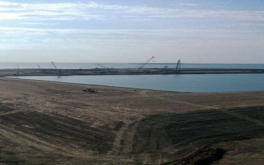 New Baku international sea trade port