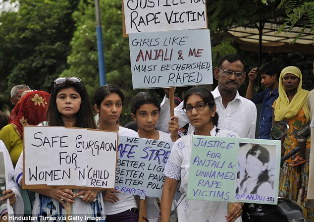 Girl, three, is raped at private international school in India - PHOTO