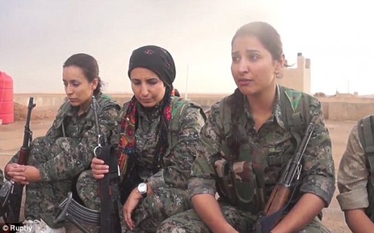 Kurdish women who have given up everything to fight ISIS militants - VIDEO