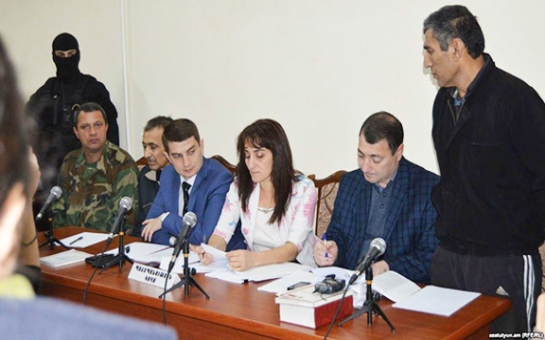 Two Azeri citizens on trial in rebel region