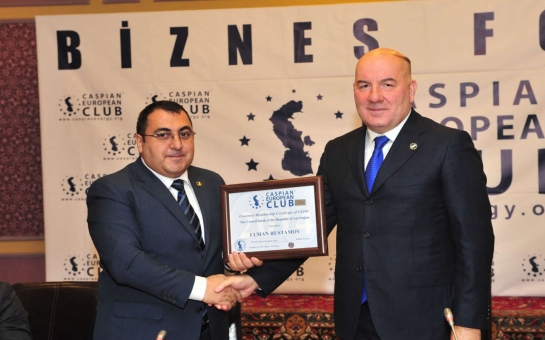 Baku hosts business forum of Central Bank of Azerbaijan and Caspian European Club