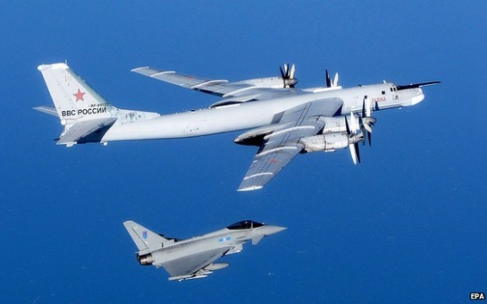 Russian air force planes test Nato defences