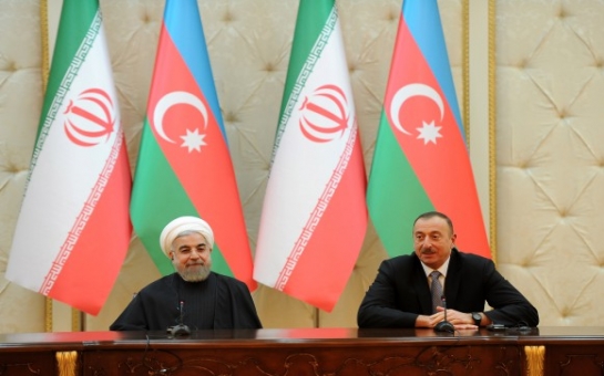 Azerbaijani, Iranian presidents attend business forum in Baku