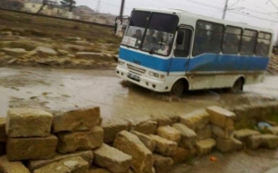 204 nömrəli avtobusların “şou”su - VIDEO