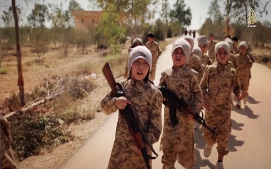 ISIS release shocking new video of child soldiers trained with AK47s - VIDEO