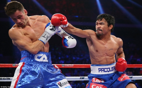 Manny Pacquiao produces dominant display to beat Chris Algieri - VIDEO