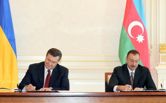 Ukraine, Azerbaijan sign cooperation agreements