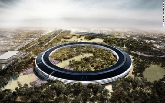 New glimpses of Apple's 'spaceship' campus