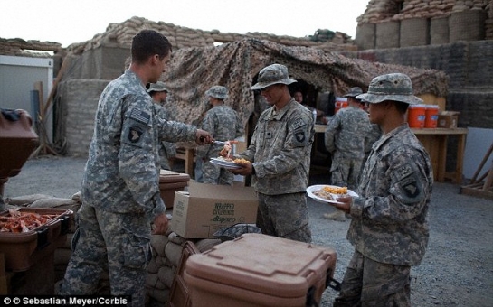 Army goes vegetarian as it goes to war against climate change