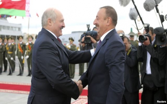 Belarusian president visits Azerbaijan