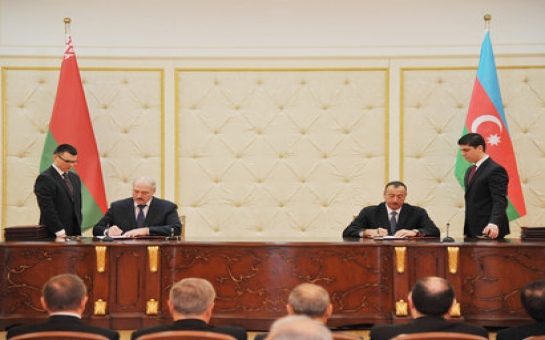 Azerbaijan, Belarus sign bilateral documents