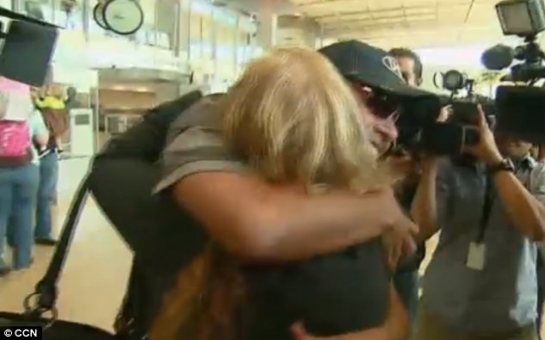 Mother reunited with her son after 30 years